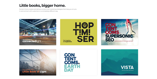 Content Coms New Portfolio site launched